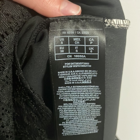 Guess black fitted lace dress. Size S - Picture 5 of 7